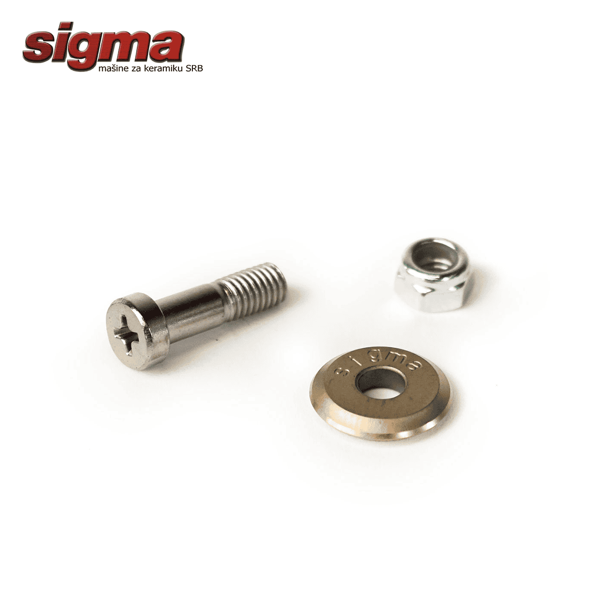 SIgma točkić 15mm Titanijum za Klick Klock ručice