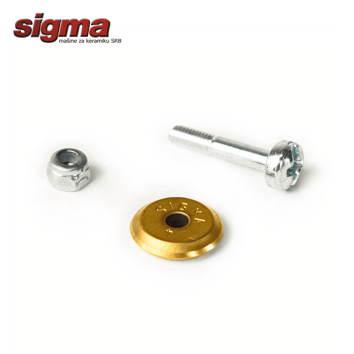 Točkić 12 mm Titanijum 14T sigma