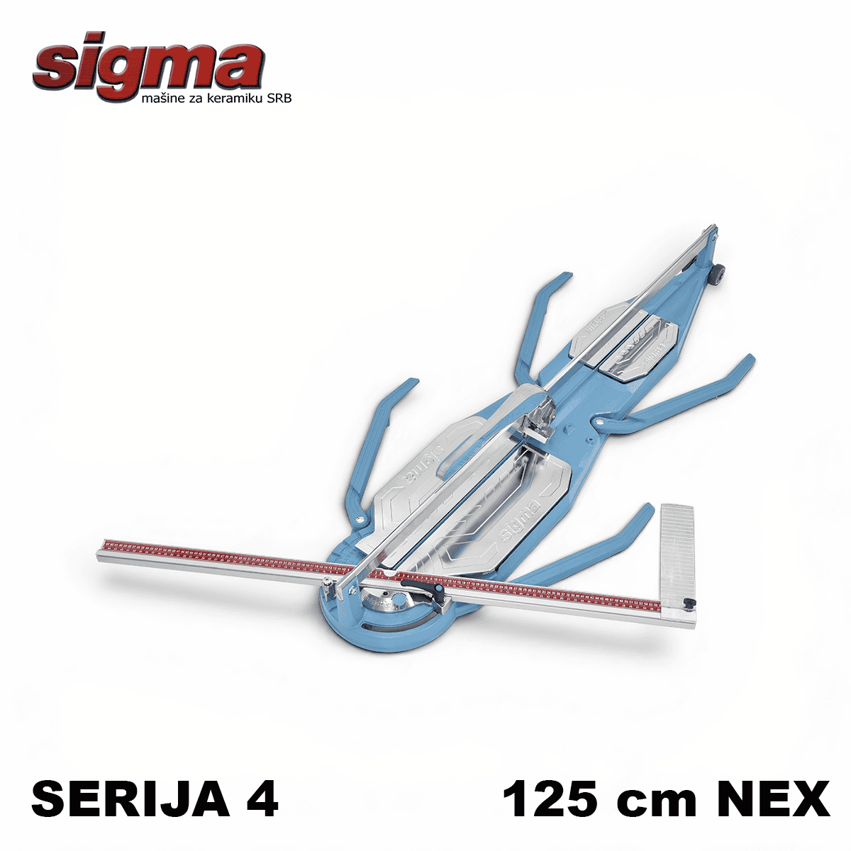 Sigma mašina za sečenje pločica 4EN 125 cm NEX Serija 4