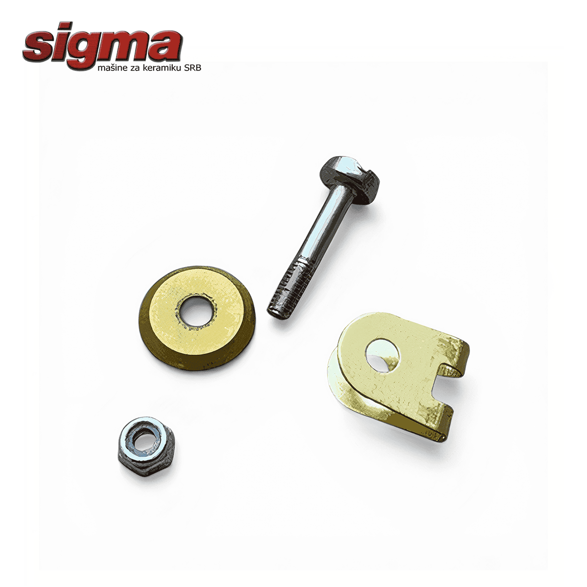 Sigma nož za keramiku 12 mm titanijum serija 4
